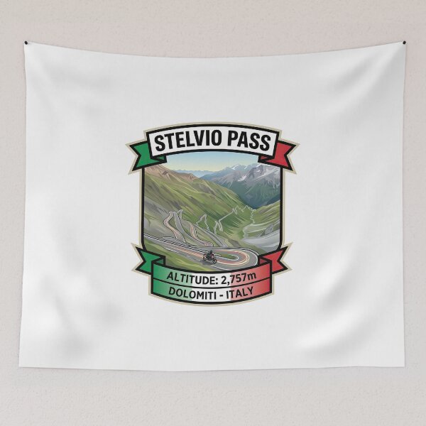 Item preview, Stelvio Pass - Legendary Switchbacks Italy designed and sold by enzoade.