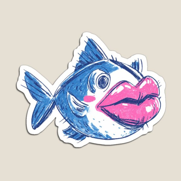 Item preview, Fish With Big Lips designed and sold by urownclown.