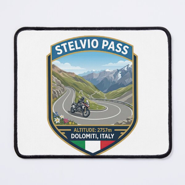 Item preview, Stelvio Pass - High Altitude Road designed and sold by enzoade.