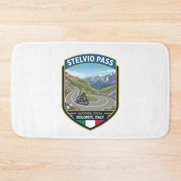 Item preview, Stelvio Pass - High Altitude Road designed and sold by enzoade.