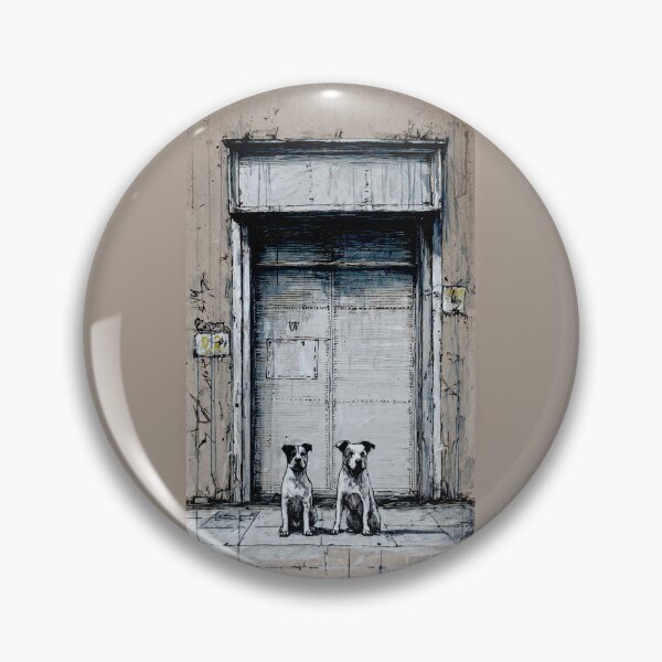 Item preview, City Pause: Dogs at the Corner Store designed and sold by Helios Be. Lavsh.