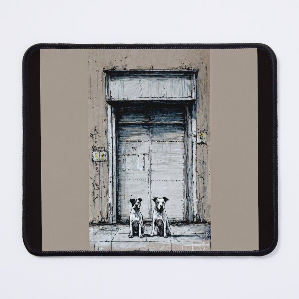 Item preview, City Pause: Dogs at the Corner Store designed and sold by Helios Be. Lavsh.