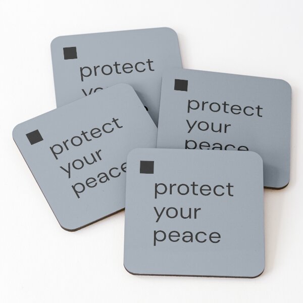 Item preview, Protect Your Peace Minimal Typography designed and sold by Minimalist Typography.