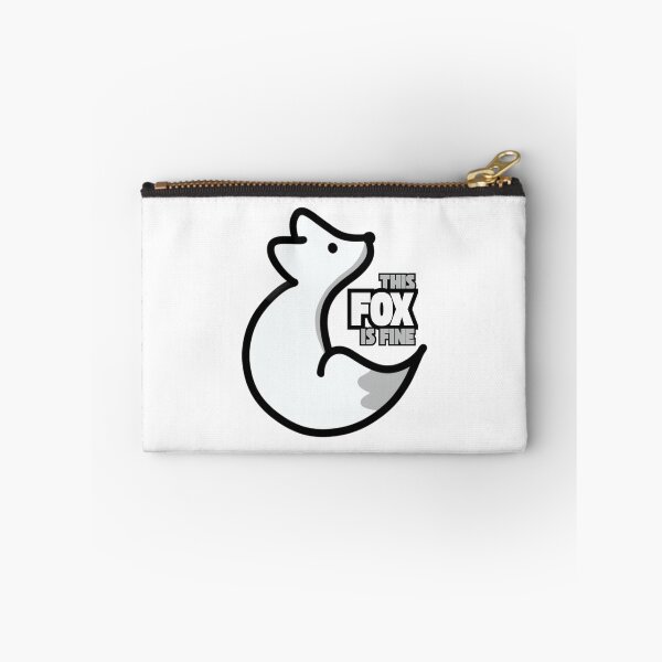 Item preview, This fox is fine - funny animal meme quote designed and sold by CleanDecor.