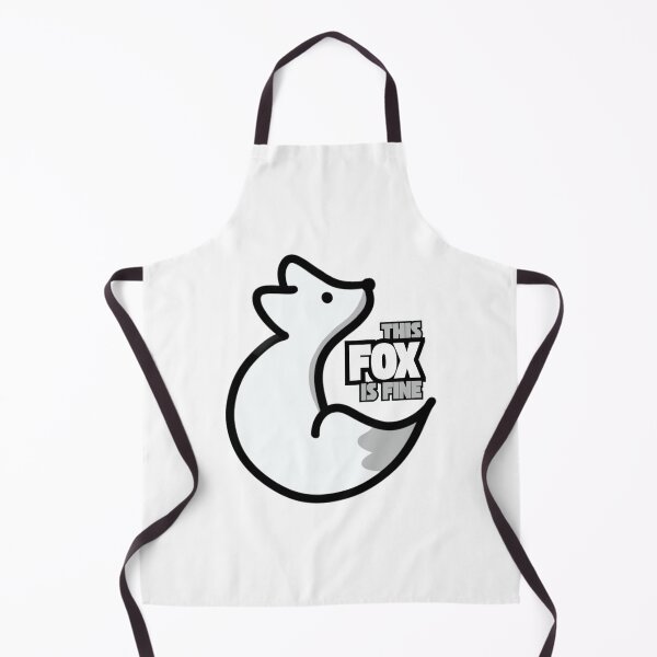 Item preview, This fox is fine - funny animal meme quote designed and sold by CleanDecor.
