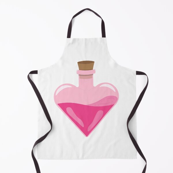 Item preview, Pink Love heart Potion Bottle designed and sold by InSpaceAstrid.
