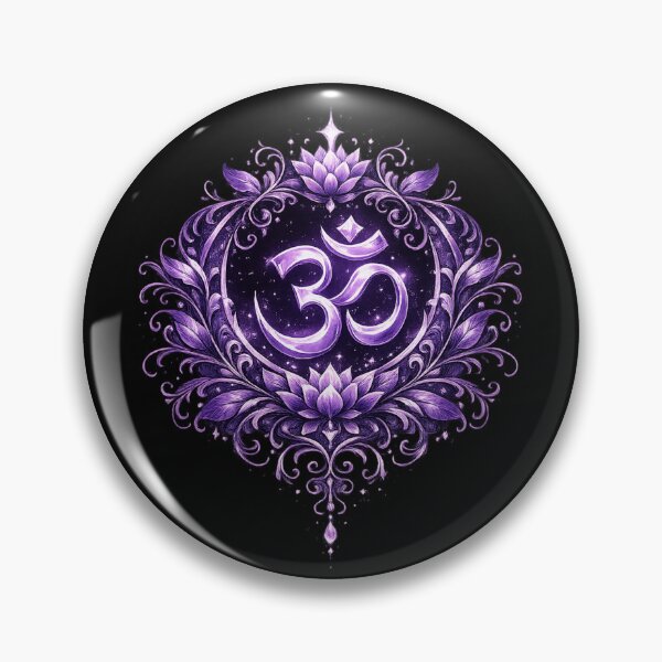 Item preview, Mystic Purple Yoga Om Botanical Design designed and sold by Reminixi.