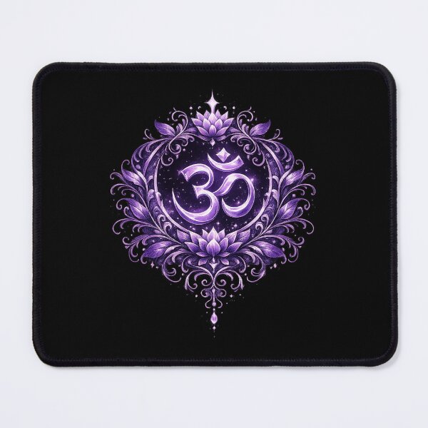 Item preview, Mystic Purple Yoga Om Botanical Design designed and sold by Reminixi.