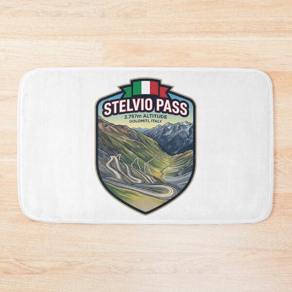 Item preview, Stelvio Pass - Motorsport Alpine Pass designed and sold by enzoade.