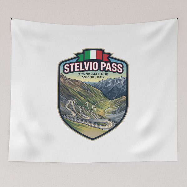 Item preview, Stelvio Pass - Motorsport Alpine Pass designed and sold by enzoade.