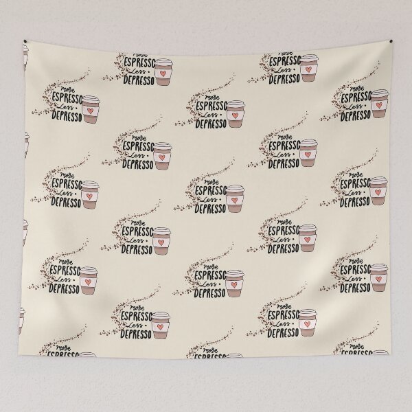 Item preview, More espresso, less fepresso designed and sold by heartfeltarts93.