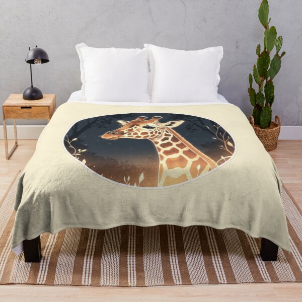 Item preview, mystical giraffe ilustration designed and sold by soletstudio.