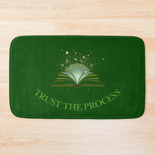 Item preview, Trust the Process - Minimalist Book & Study Motivation Design designed and sold by LunaPrintCo.