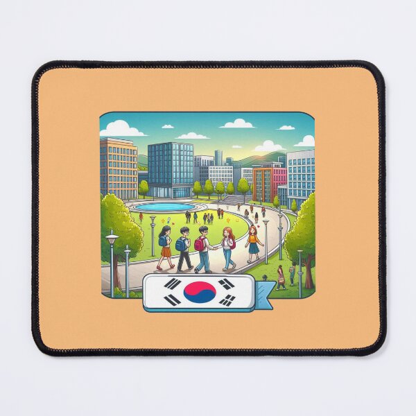 Item preview, Beautiful Korean University Campus designed and sold by PaintMeWorld.