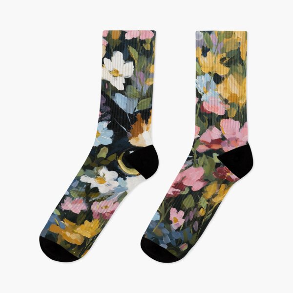 Item preview, Cat Peeking Through Flowers designed and sold by Rtymer.