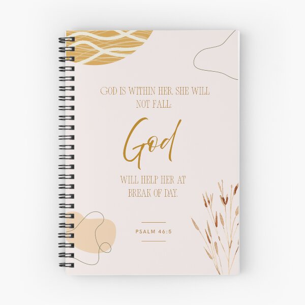 Artikelvorschau, Psalm 46,5: Gott ist in ihr, sie wird nicht fallen | BOHO Verse entworfen und verkauft von FruitfullyC.