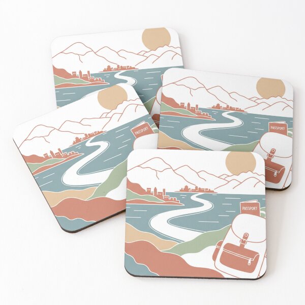 Artikelvorschau, Minimalistische Reiseillustration entworfen und verkauft von Travelcases.