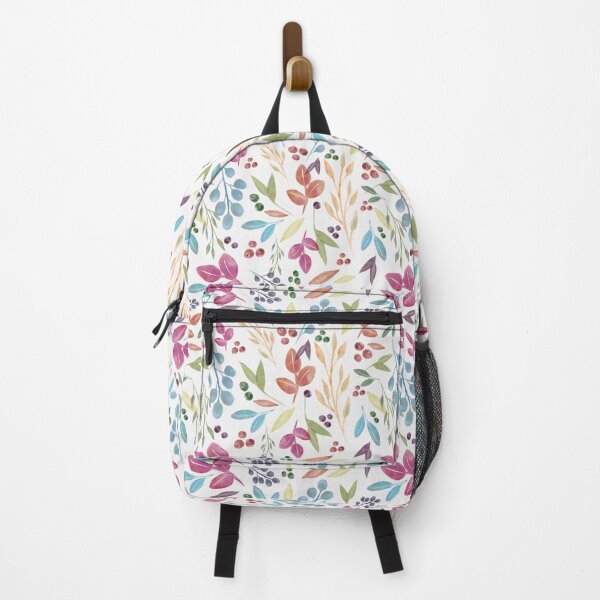 Item preview, Colorful Watercolor Leaves Pattern designed and sold by NaliniLe.