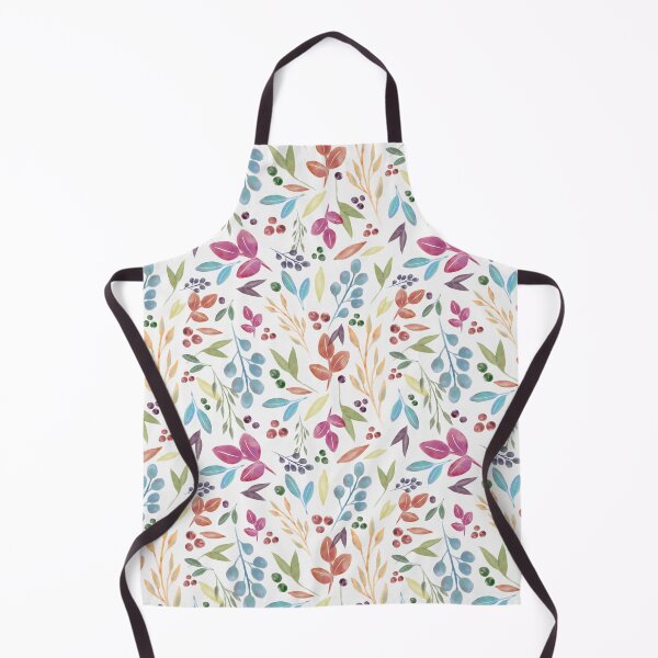 Item preview, Colorful Watercolor Leaves Pattern designed and sold by NaliniLe.