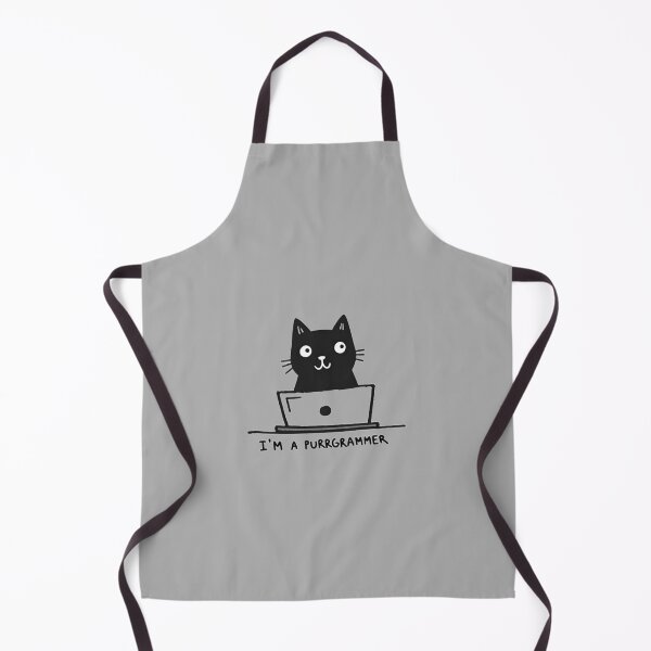 Item preview, I’m a Purrgrammer Minimal Cat Design designed and sold by TinyJoy Studio.