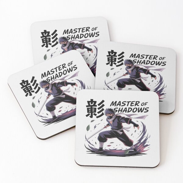 Item preview, Master of Shadows Ninja Warrior Otaku Art Style designed and sold by SplashTastic.
