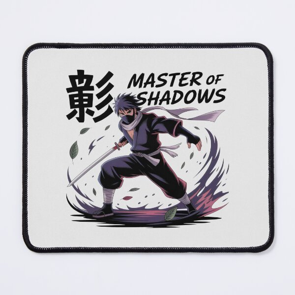 Item preview, Master of Shadows Ninja Warrior Otaku Art Style designed and sold by SplashTastic.