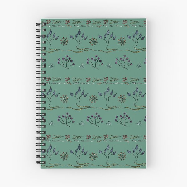 Item preview, Flowers Pattern Teal Background designed and sold by NaliniLe.