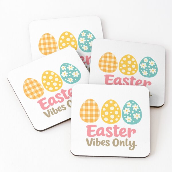 Item preview, Easter Vibes Only Cute Eggs designed and sold by Mix Mood.