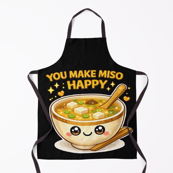Item preview, You Make Miso Happy Cute Soup designed and sold by Papier Atelier Art.
