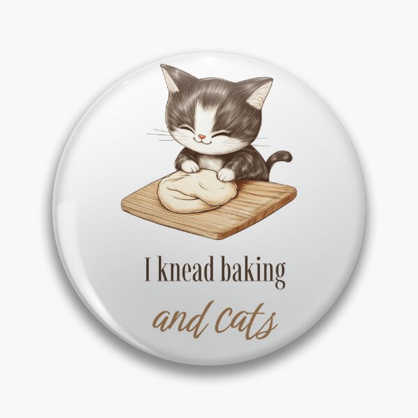 Item preview, I Knead Baking and Cats whimsical design designed and sold by Unlock Success.