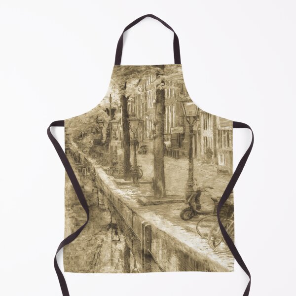 Item preview, Serene Canal In Sepia Tones designed and sold by Londonimages.