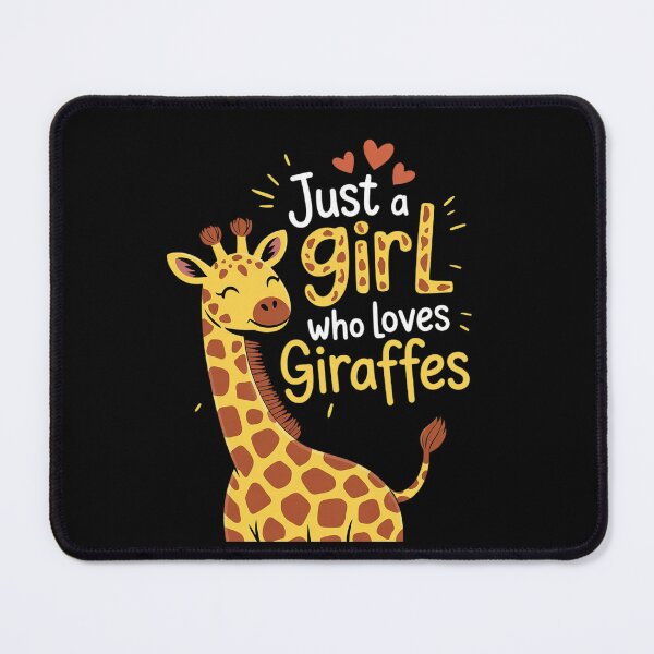 Item preview, Giraffe Just A Girl Who Loves Giraffes designed and sold by angolinnArt.