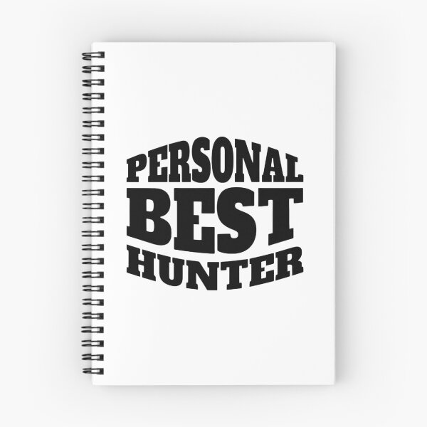 Item preview, Personal Best Hunter – Bold Competitive Gamer Typography Design designed and sold by PHRASEandSTYLE.