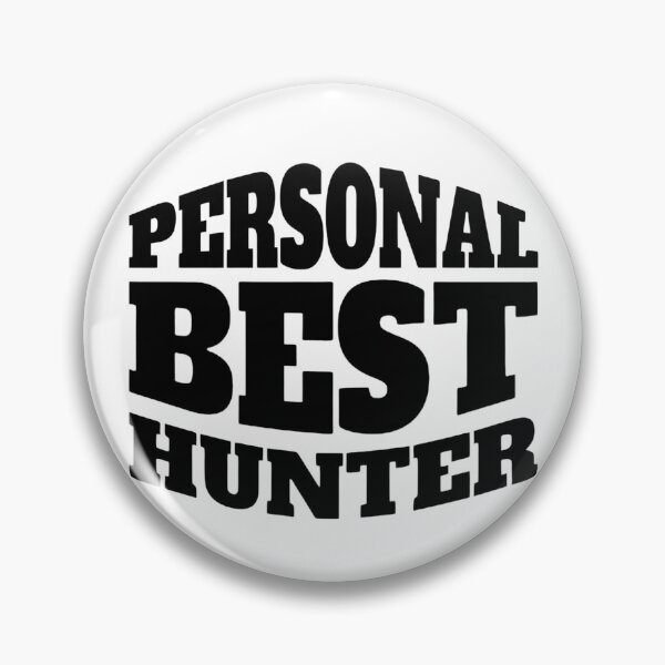 Item preview, Personal Best Hunter – Bold Competitive Gamer Typography Design designed and sold by PHRASEandSTYLE.