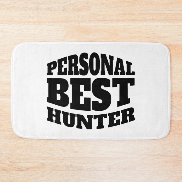 Item preview, Personal Best Hunter – Bold Competitive Gamer Typography Design designed and sold by PHRASEandSTYLE.