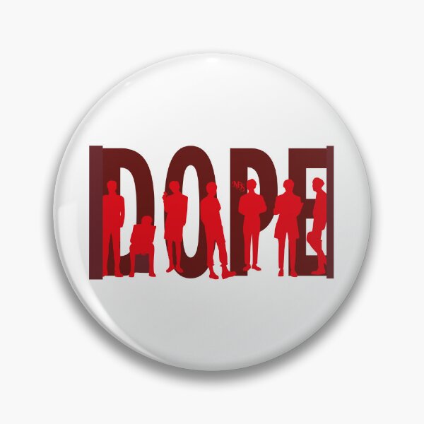 Item preview, Silhouette design inspired by the group "BTS" in the Dope era designed and sold by mbs-desing.