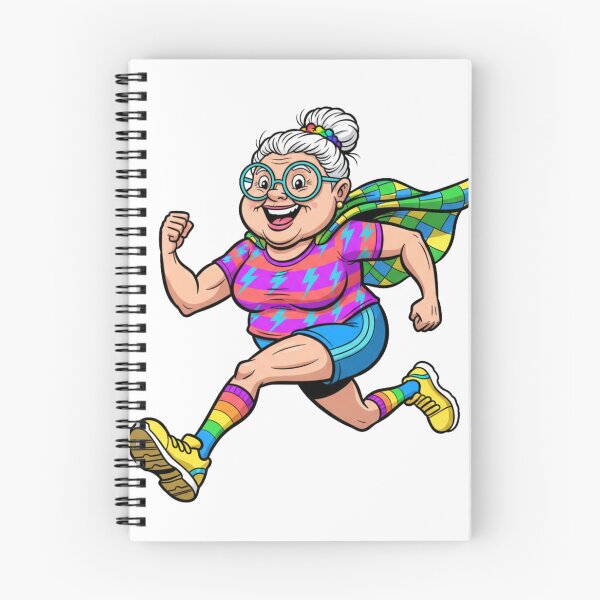Item preview, Running Grandma – You Can’t Catch Her! designed and sold by LaurannaDesign.