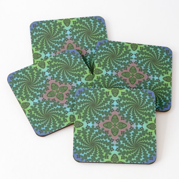 Item preview, Grounded Leaf Geometry Mandala designed and sold by OIL Pattern Design .