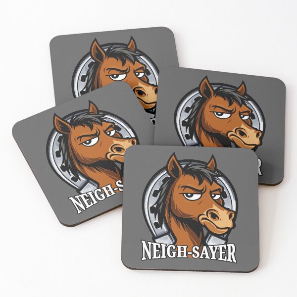 Item preview, Neigh-Sayer Skeptical Horse Humor designed and sold by SHHCreations.