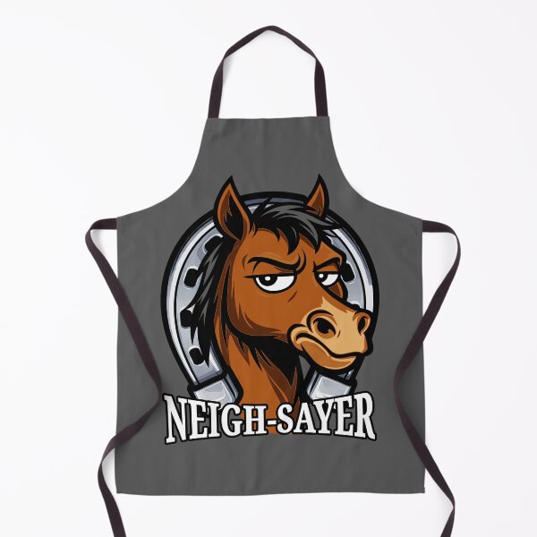 Item preview, Neigh-Sayer Skeptical Horse Humor designed and sold by SHHCreations.