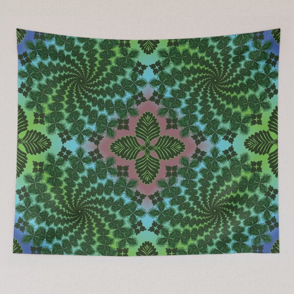 Item preview, Grounded Leaf Geometry Mandala designed and sold by OIL Pattern Design .