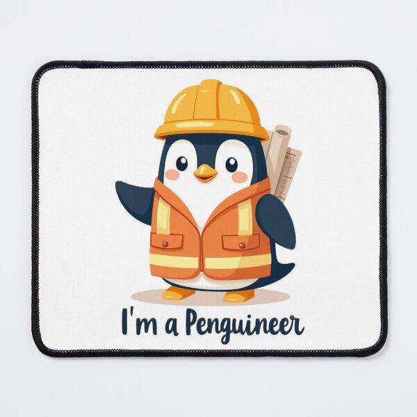 Item preview, I’m a Penguineer Cute Penguin designed and sold by TinyJoy Studio.