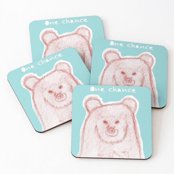 Item preview, bear/blue designed and sold by YA sisters.