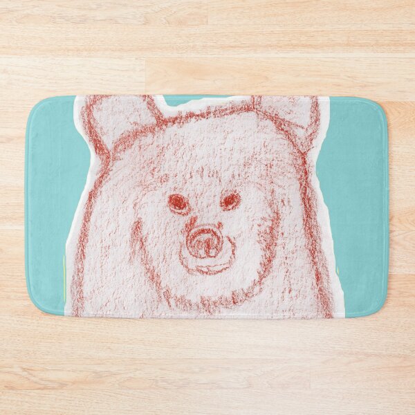 Item preview, bear/blue designed and sold by YA sisters.