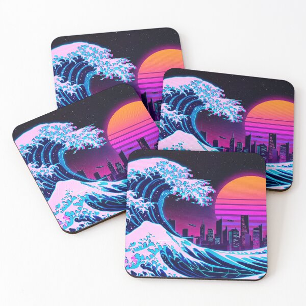 Item preview, The Great Vaporwave - Digital Ocean Aesthetic designed and sold by powersunlight.