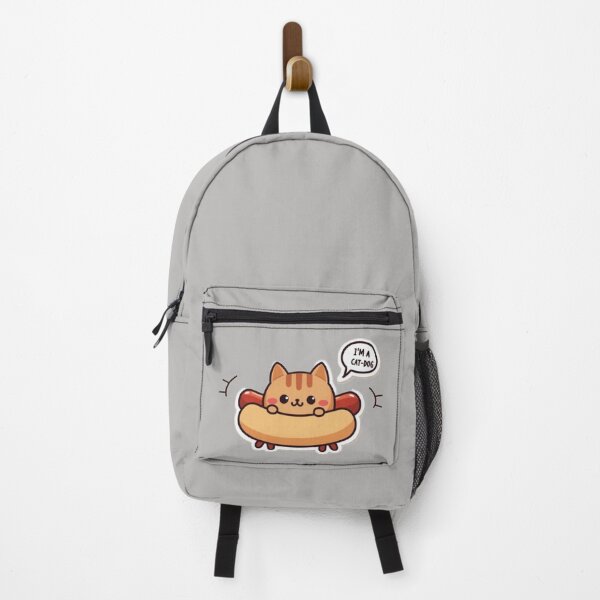 Item preview, I’m a Cat-Dog – Cute Hotdog Cat Sticker designed and sold by TinyJoy Studio.