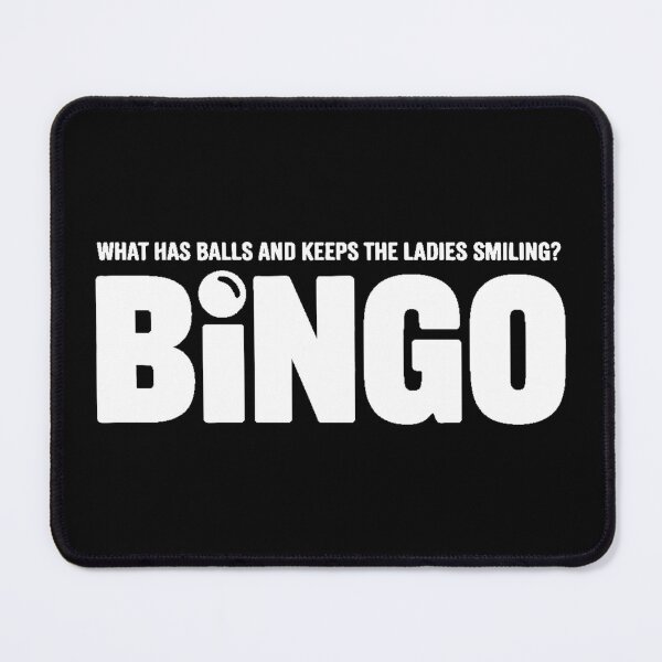 Item preview, What Has Balls and Keeps The Ladies Smiling Bingo Tshirt designed and sold by Jacky-Design.