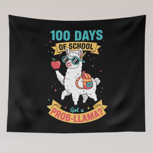 Item preview, Funny Got A Prob Llama School Student Mascot designed and sold by DrawHandArt.