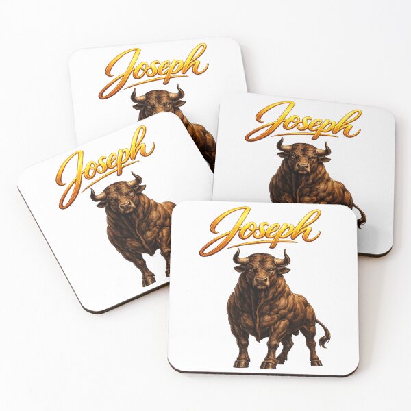 Item preview, Joseph Bull Zodiac — Symbol of Strength and Determination designed and sold by AlexLineArt.