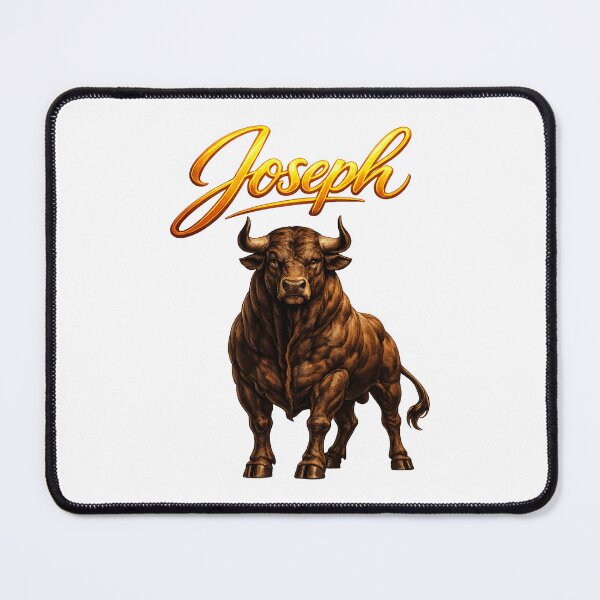 Item preview, Joseph Bull Zodiac — Symbol of Strength and Determination designed and sold by AlexLineArt.
